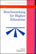 Benchmarking for Higher Education