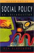 Social Policy : An Introduction
