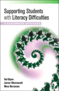 Supporting Students with Literacy Difficulties