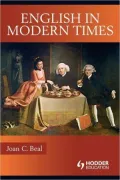 English in Modern Times: 1700-1945
