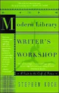 The Modern Library Writer's Workshop: A Guide to the Craft of Fiction