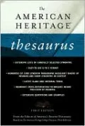 American Heritage Thesaurus