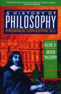 A History of Philosophy: Modern Philosophy from Descartes to Leibniz, Vol. 4