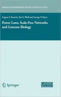 Power Laws, Scale-Free Networks and Genome Biology