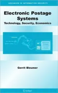 Electronic Postage Systems: Technology, Security, Economics