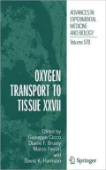 Oxygen Transport to Tissue XXVII