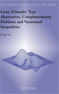 Leray-Schauder Type Alternatives, Complementarity Problems and Variational Inequalities