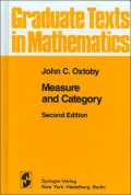 Measure and Category: A Survey of the Analogies between Topological and Measure Spaces