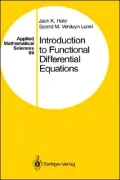 Introduction To Functional Differential Equations