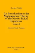 An Introduction to the Mathematical Theory of Navier-Stokes Equations Vol. 1: Linearized Steady Problems