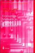 Evaluation Methods in Medical Informatics