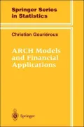 Arch Models And Financial Applications