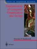 Fundamentals of Computer Organization and Design