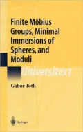Finite Mobius Groups, Minimal Immersions of Spheres, and Moduli