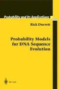 Probability models for DNA sequence evolution