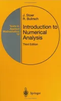 Book cover of Introduction to Numerical Analysis