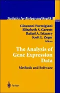 The Analysis of Gene Expression Data: Methods and Software