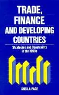 Trade, Finance and Developing Countries Strategies and Constraints in the 1990's
