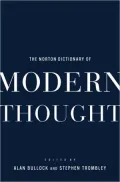 The Norton dictionary of modern thought