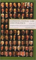 Constitutional Law and Politics, Vol. 1