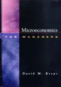 Book cover of Microeconomics for Managers