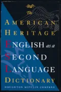 The American Heritage English as a second language dictionary