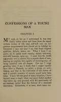 Confessions of a Young Man