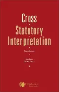 Cross : Statutory Interpretation