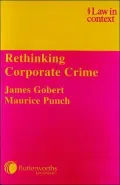Rethinking Corporate Crime