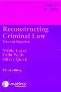 Reconstructing Criminal Law Text and Materials