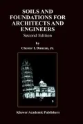 Soils And Foundations For Architects And Engineers