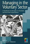 Managing in the Voluntary Sector: A Handbook for Managers in Non-Profit Organizations