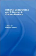 Rational Expectations and Efficiency in Futures Markets