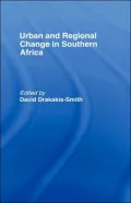 Urban and Regional Change in Southern Africa
