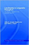 Landmarks in Linguistic Thought II