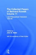 Last Philosophical Testament