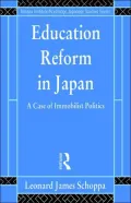 Education Reform in Japan