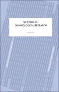 Methods of Criminological Research