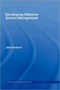 Developing Effective School Management