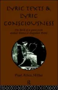 Lyric Texts and Lyric Conciousness