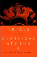 Trials from Classical Athens by Christopher Carey — book cover
