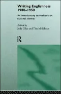 Writing Englishness 1900-1950