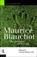 Maurice Blanchot