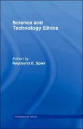 Science and Technology Ethics