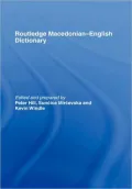 Routledge Macedonian-English Dictionary
