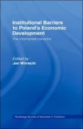 Institutional Barriers to Poland's Economic Development