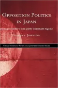 Opposition Politics in Japan: Strategies under a One-Party Dominant Regime