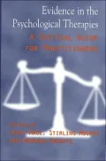 Evidence in the Psychological Therapies: A Critical Guide for Practitioners