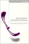 Adult attachment and couple psychotherapy
