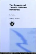 Concepts and Theories of Modern Democracy